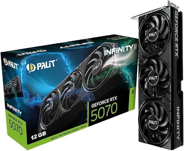 Palit GeForce RTX 5070 Infinity 3 12GB GDDR7 Gaming Grafikkarte