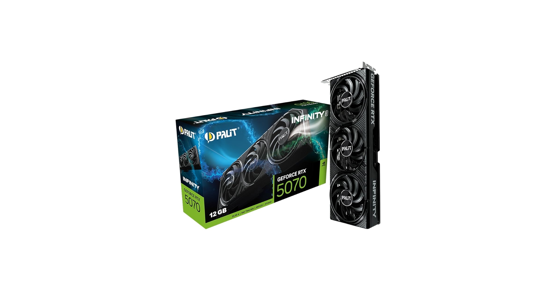 PALIT GEFORCE RTX 5070 12GB 新品未開封 PALIT GeForce RTX 5070 GAMINGPRO D7 12GB Gaming Graphics