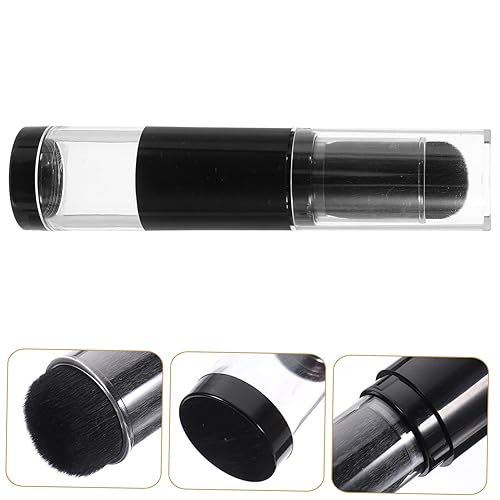 Miniatura 4 de Mikinona Cepillo de maquillaje tipo prensa Cepillo de botella de embalaje Cepillo de pulverización de polvo portátil integrado Cepillo de base