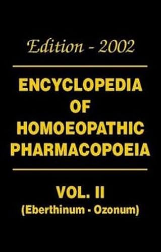 New Millenium Encyclopaedia of Homoeopathic Pharmacopoeia (Set of 4 Volumes): (4 Volume Set)