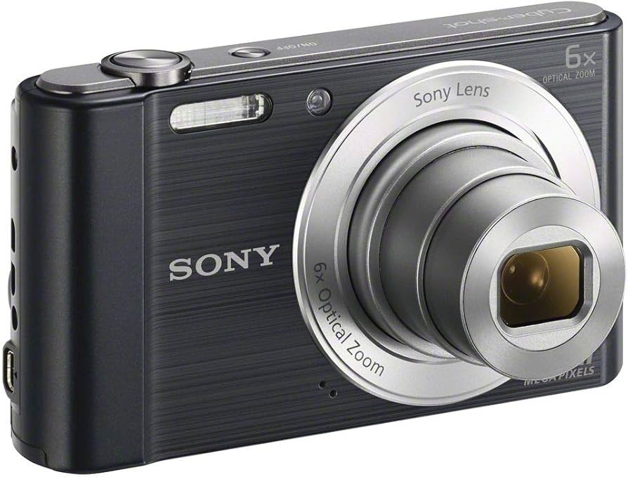 Amazon.com : Sony DSCW810B.CEH Digital Compact Camera (20.1 MP, 6