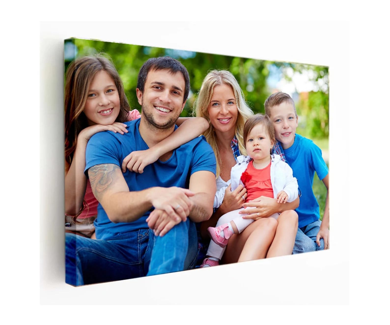 Personalised Canvas Print from Photo – Custom Wall Art | Ready to Hang Stretched Canvas | Family Picture Display | Portrait or Landscape (36" x 24")