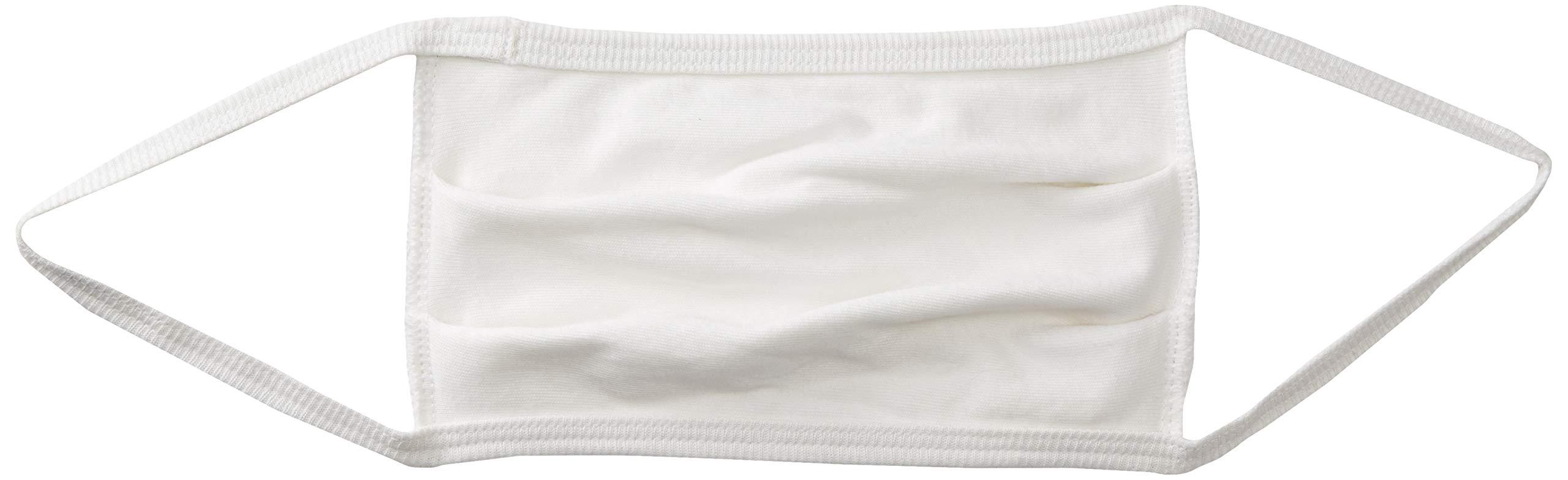 Hanes Face Mask, Pack of 10, White, One Size Fits Most