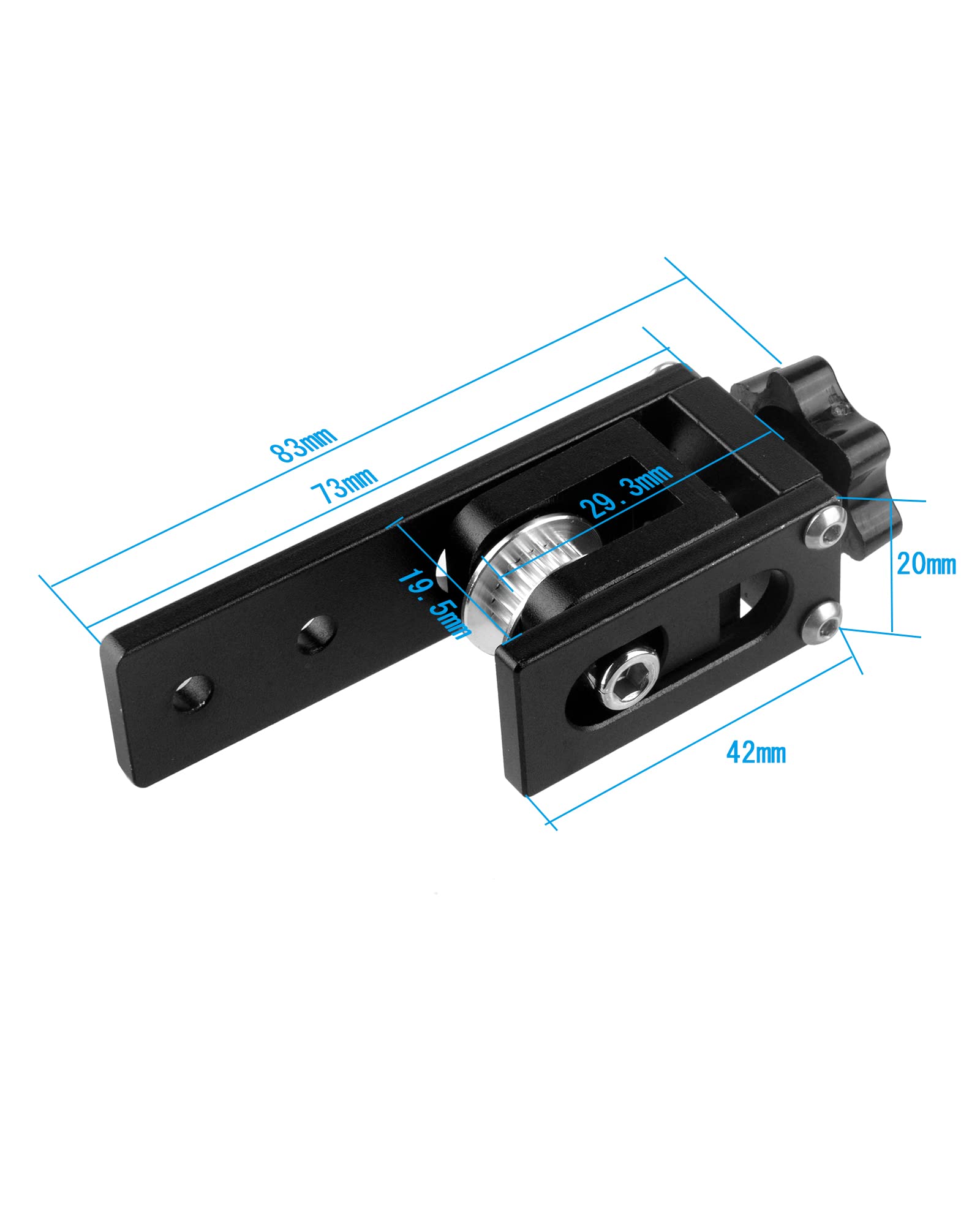 Tendicinghia Per Stampanti 3D Creality Ender 3 | Assi X E Y Regolabili, Upgrade Per Qualità Di Stampa