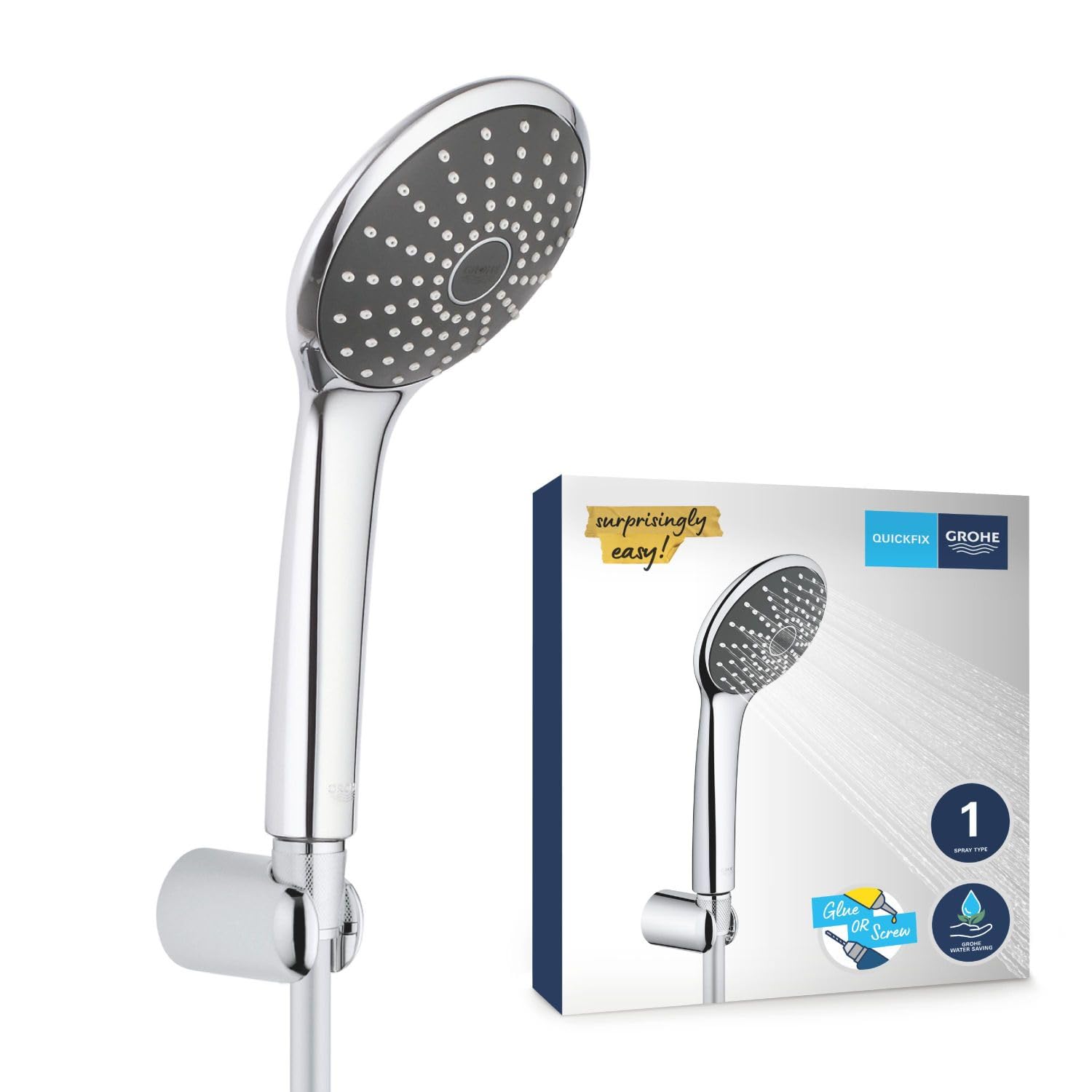 GROHE 27324000 Vitalio Joy 110 Mono Wall Holder Set