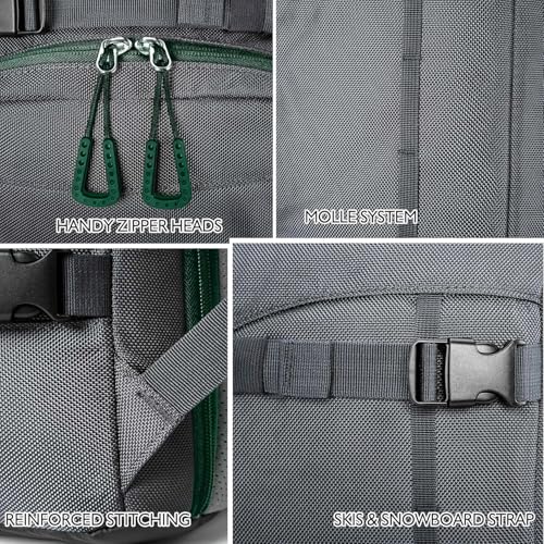 Image of Unigear Ski Boot Bag Backpack for Helmet 50L /70L, Goggles, Gloves, Skis, Snowboard & Accessories