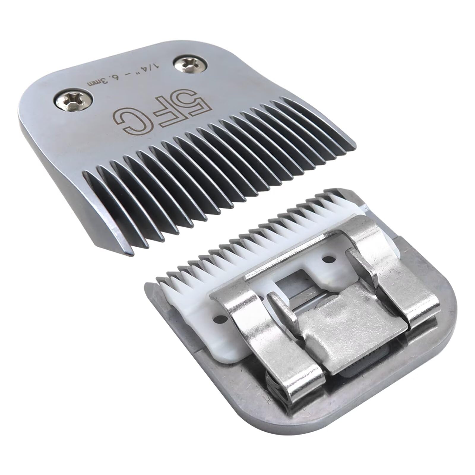 Replacement Clippers 5 Blade for Wahl Andis Ceramic Gromming (1/4