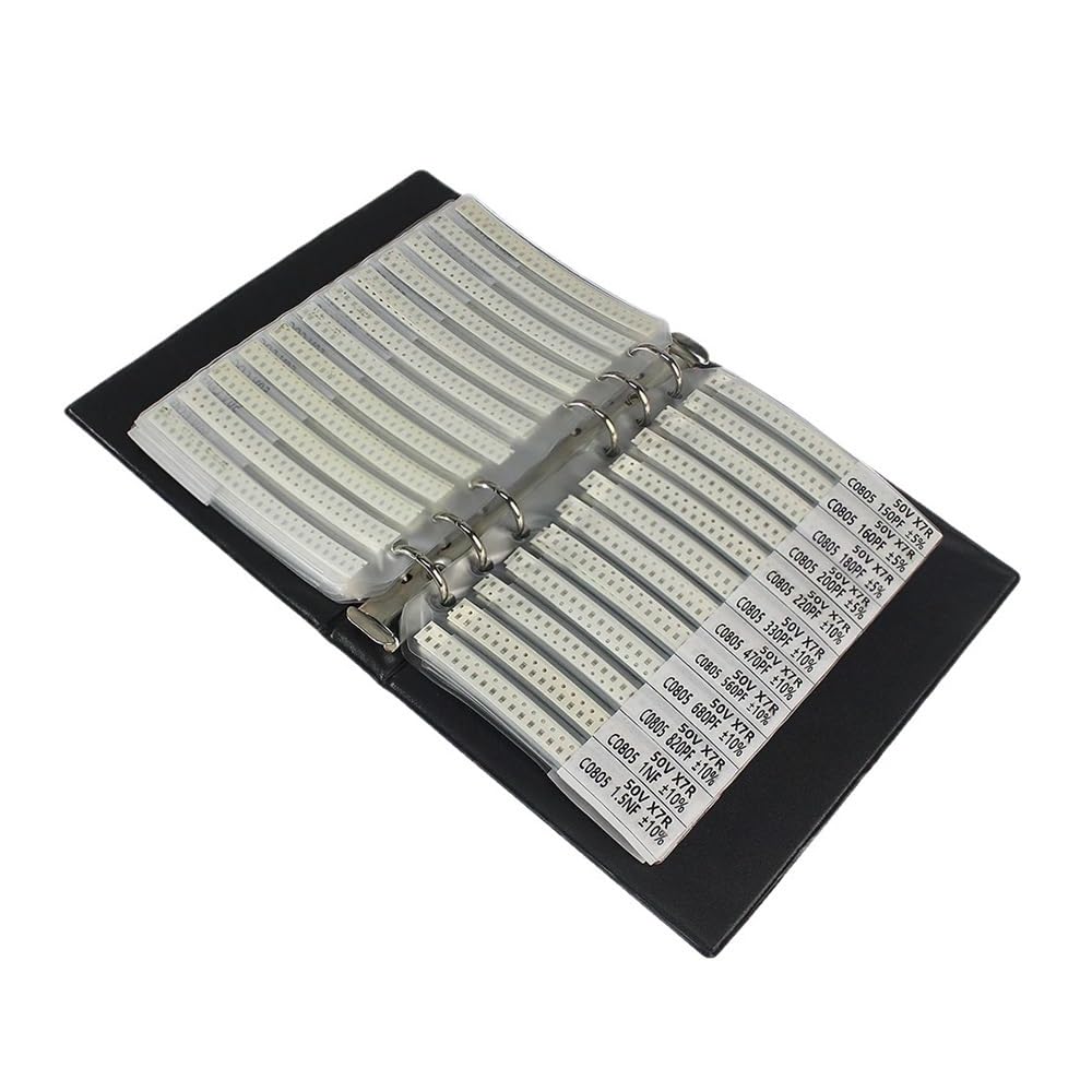 Kit d'assortiment de condensateurs SMD 0805 de 4600 pièces pour vos circuits
