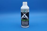 Vista 4 de Recambio de gas verde Airsoft para pistola, rifle (2 latas) 13.5 onzas líquidas cada una