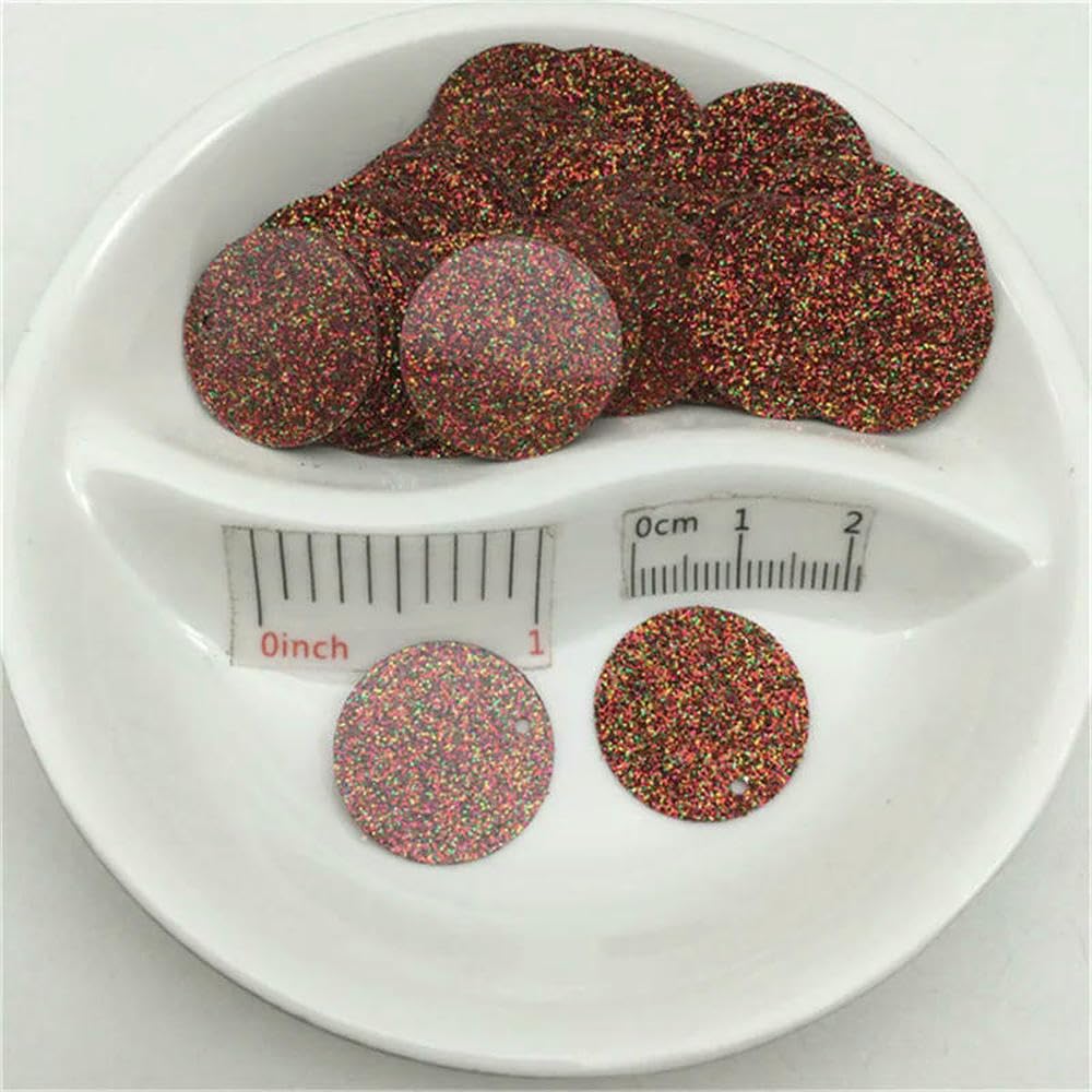 Paillettes Plates Rondes en Vrac de 20 mm pour décoration de Mariage, Couture, Scrapbooking, Accessoires de Bricolage