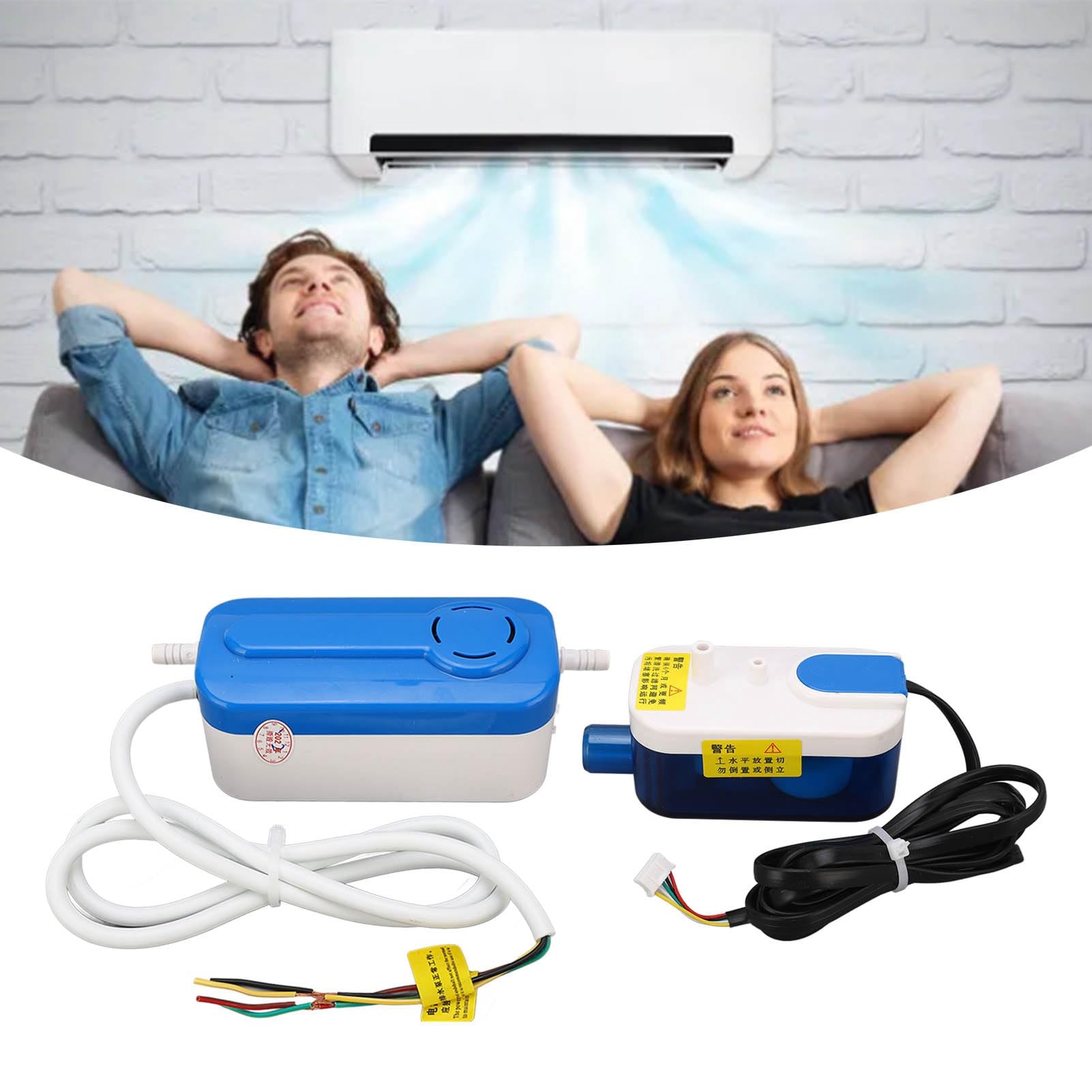 HVAC Kondensatpumpe Abfluss Mini Split Tragbares Automatisches Abflussentfernungsgerät für Klimaanlagen AC110 Bis 240 V 24 L/h für Ofenentfeuchter