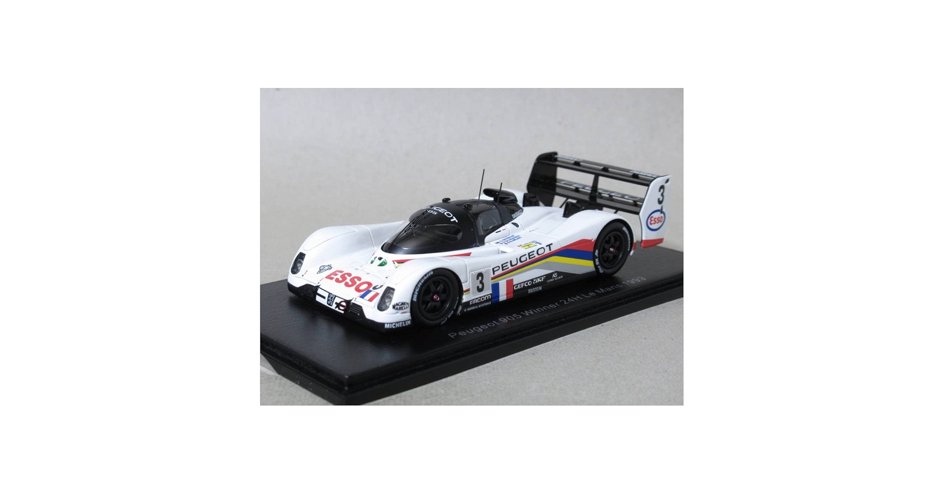 Amazon | 1/43 プジョー 905#3 ルマン 1993 Winner | ミニカー