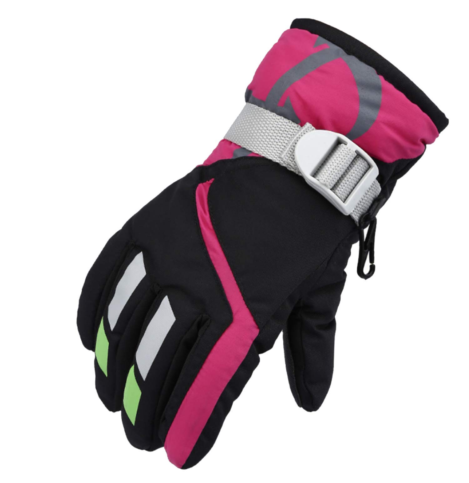 Winter Warm Waterproof Adjustable Kids Ski Gloves Jamaica
