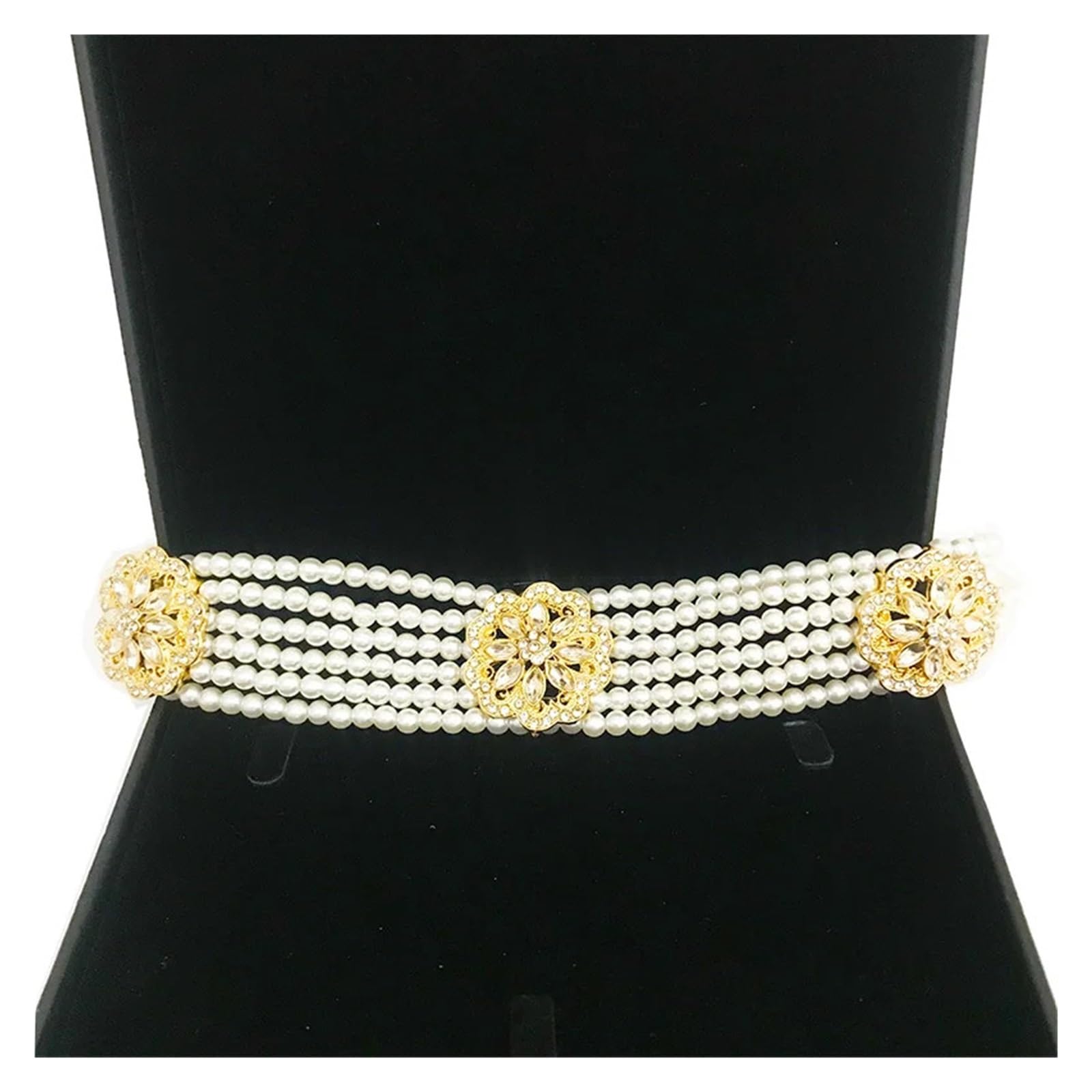 Ceintures de perles pour femmes aristocratiques marocaines rondes perles chaîne de taille fait à la main chaîne de corps perlée décoration élaborée robe de mariée femme ceinture bijou