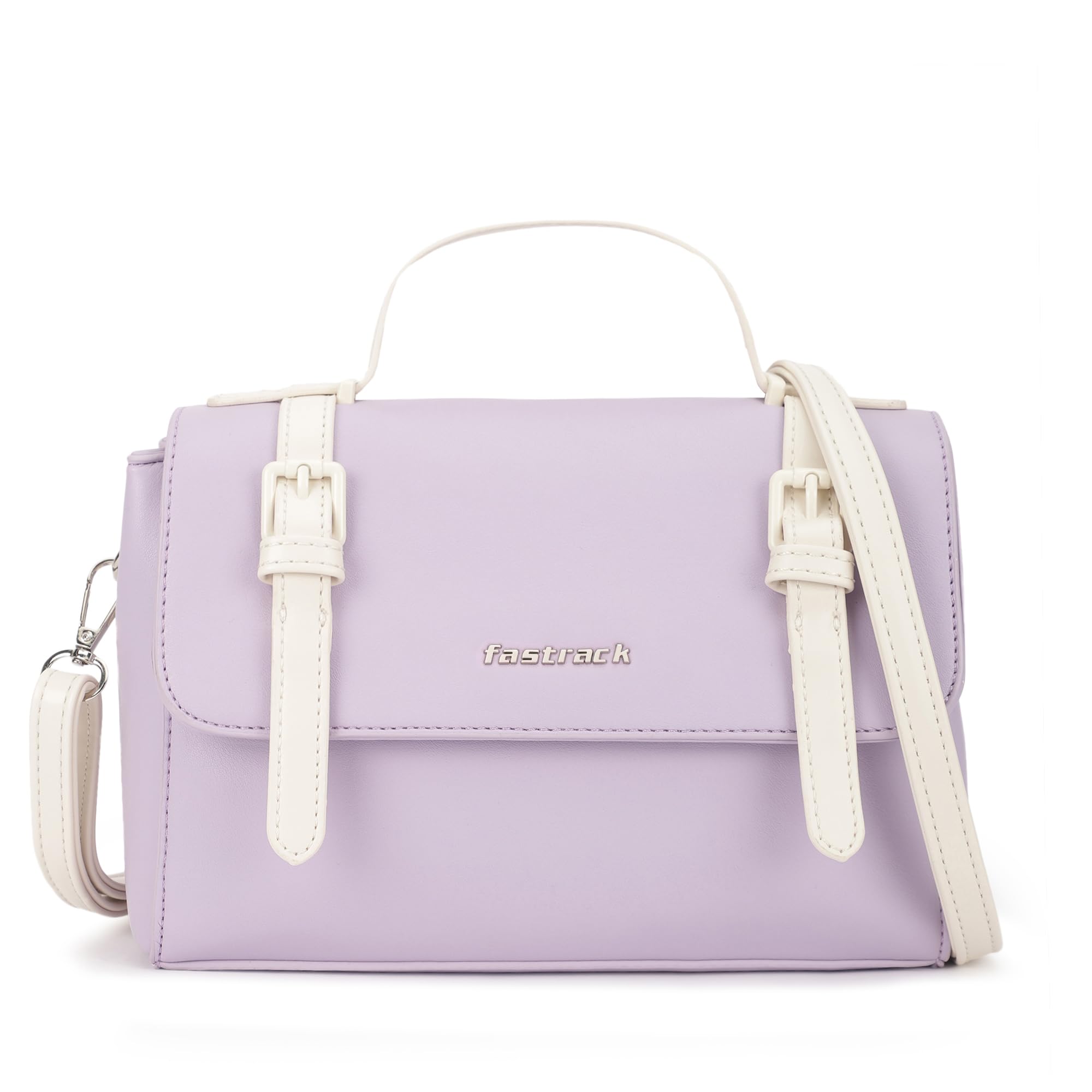 Fastrack Casual Satchel for Girls | Faux-Leather Womens Handbags| Ladies Purse Handbag | Satchel for Casual Carry (B0DCSTS5YQ) Amazon Price History, Amazon Price Tracker