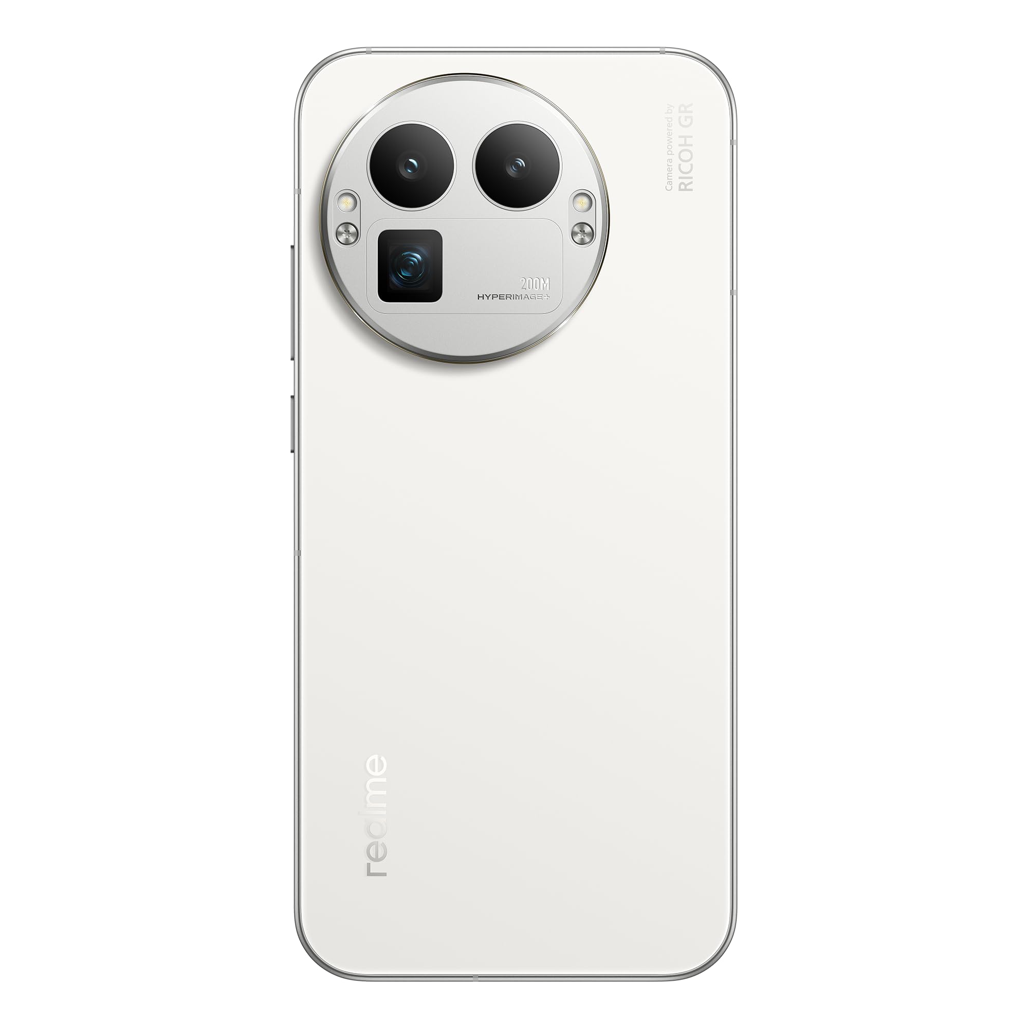 realme GT 8 Pro Smartphone 12GB+256GB, Sistema della fotocamera RICOH GR, Nitidezza ultra da 200 MP Fotocamera del telefono, Snapdragon 8 Elite Gen 5, Batteria da 7.000 mAh, Bianco(con adattatore)