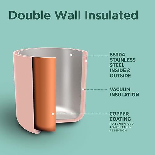 Miniatura 2 de Milton Aura 1000 - Botella termoacero de 1,05 litros, beige  24 horas frío y calor  Fácil de transportar  A prueba de óxido y fugas  Té  Café