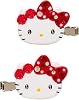 Sanrio 086118 Deluxe Hello Kitty Bangs Clip Red