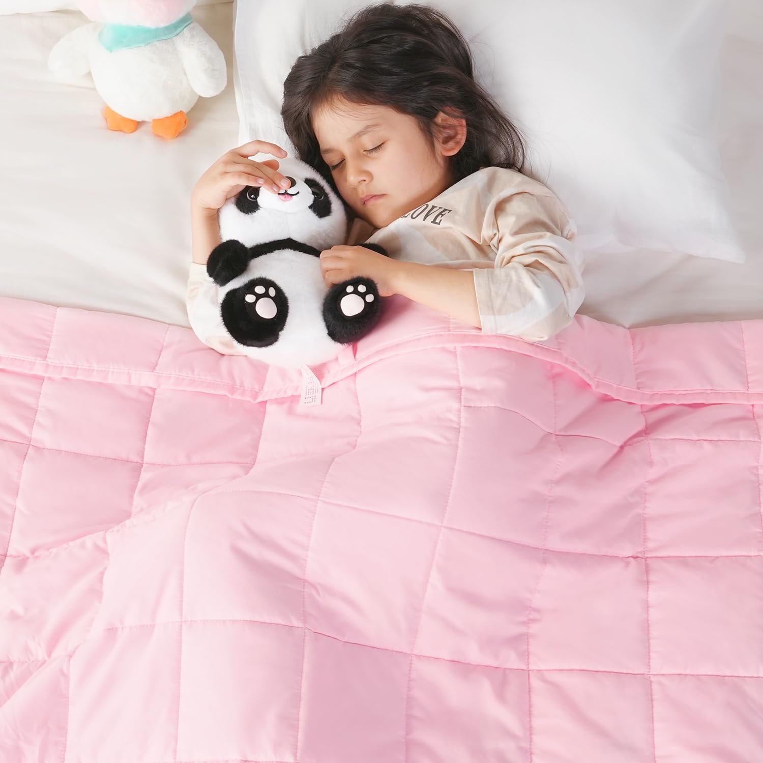 Topblan Weighted Blanket 7 lbs, 41 x 60 Small Size for Summer