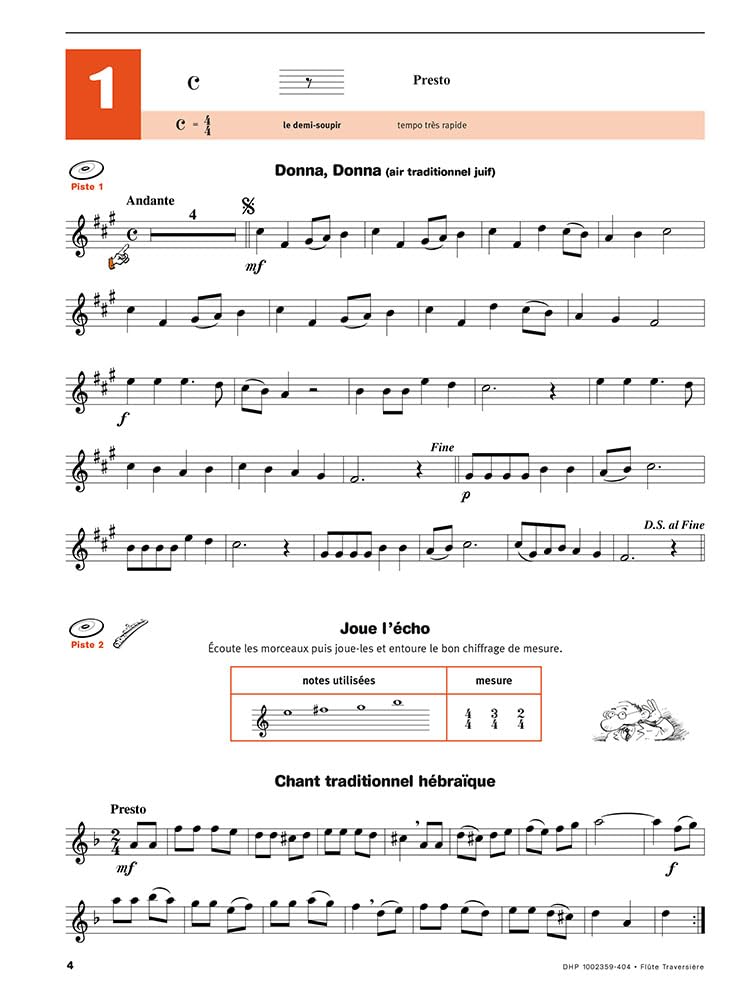 Écouter, lire & jouer 2 Flûte Traversière. Comprend Enregistrement(s) en ligne
