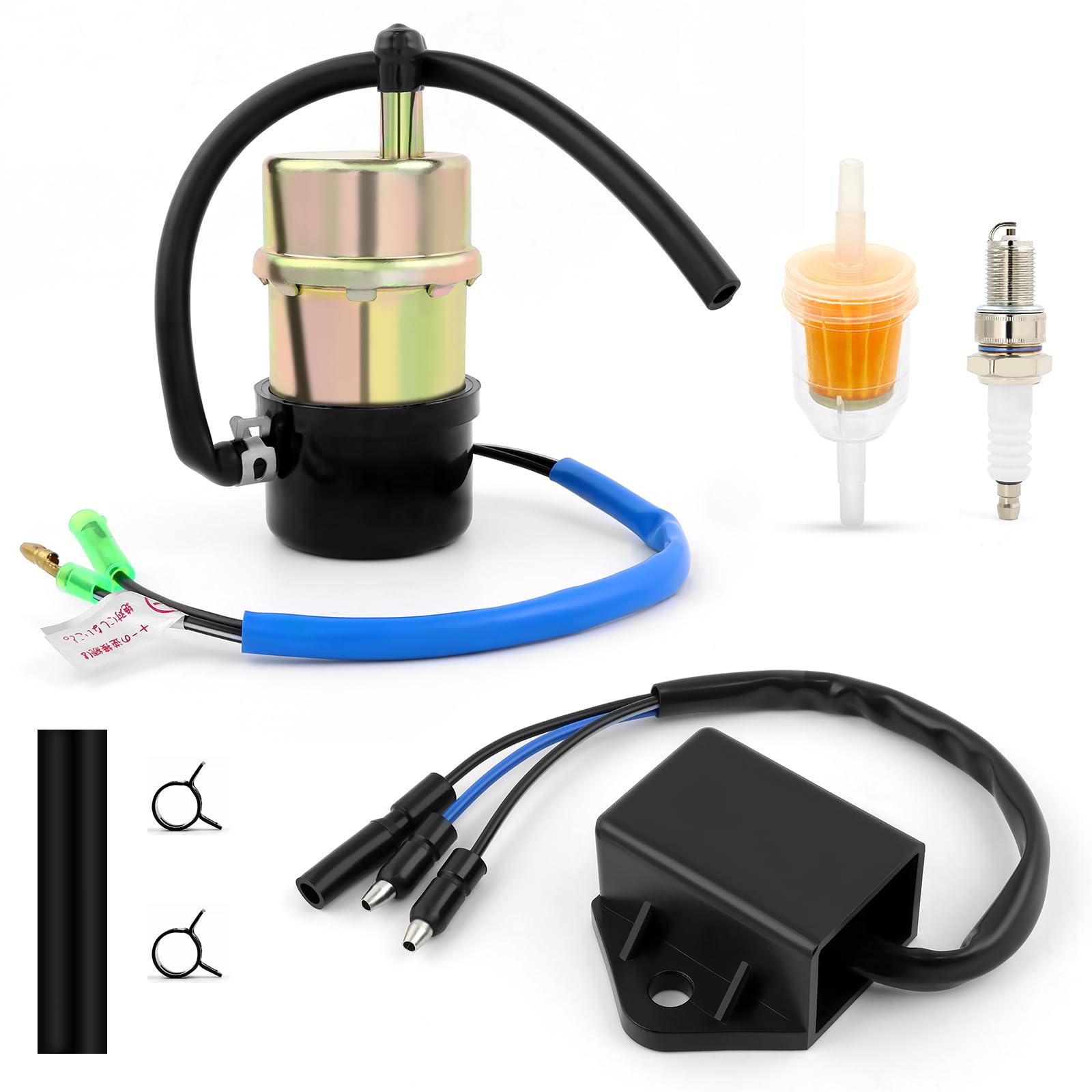 1ヶ月使用　溝　良好　中高 Amazon.com: Fuel Pump Relay for Kawasaki Mule 1000 1988 1994-1997