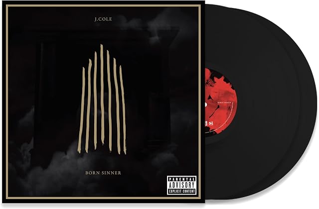 Born Sinner por J. Cole, capa do álbum