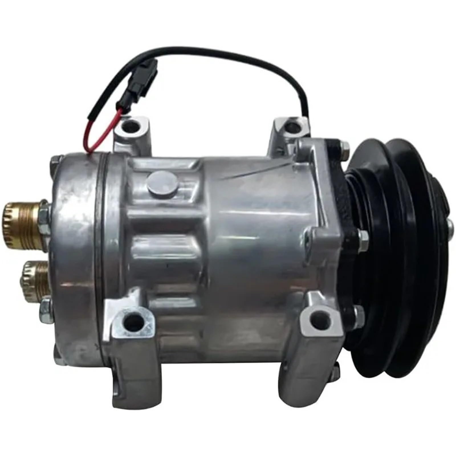 Rgimatvex One Color 12V Sd7h15 Ac Compressor 84159489 Compatible With Case Engine F4hfe613f B004 Backhoe Loader 580N 590Sn 580Sn Wt Patriot Sprayer 3240 3340
