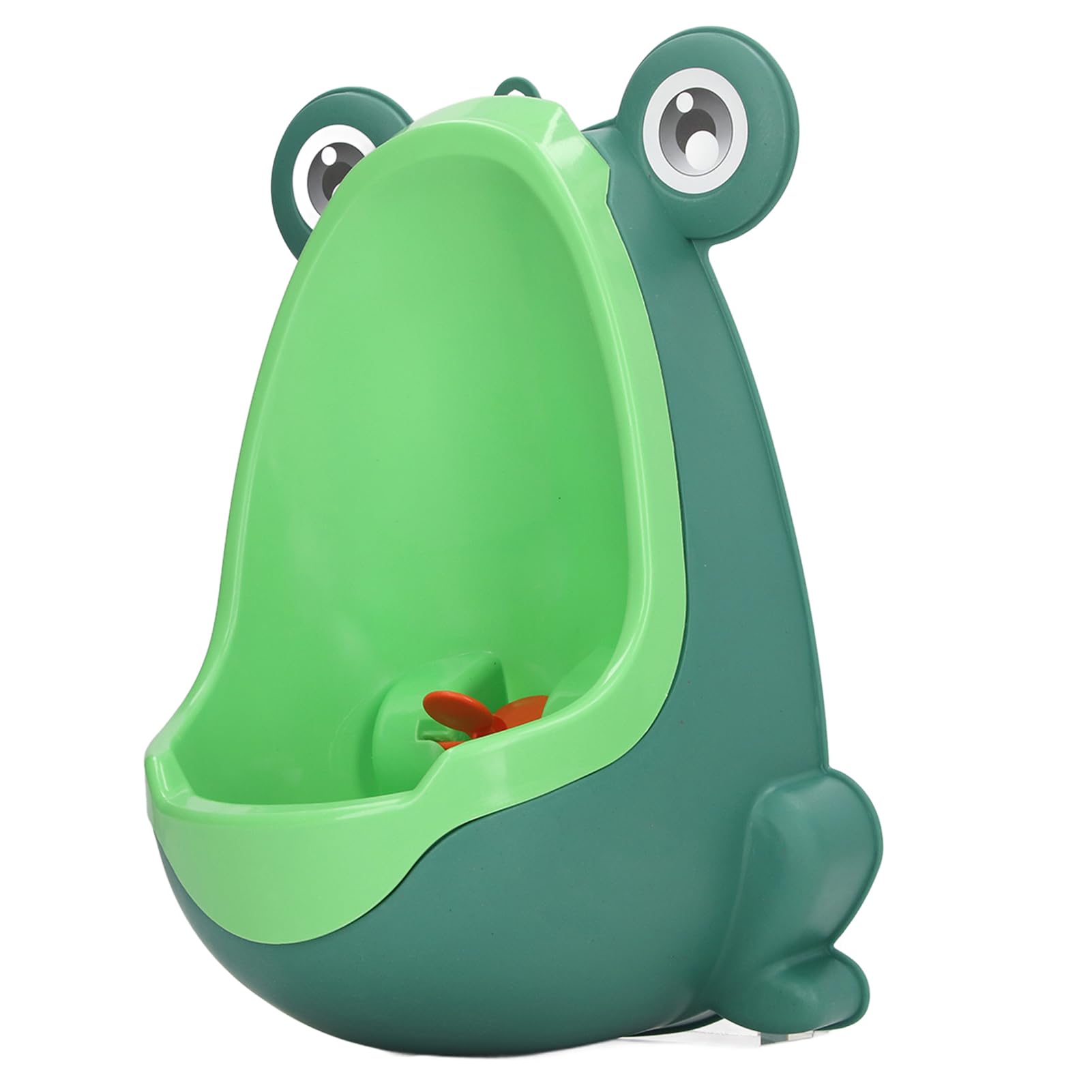 Brrnoo Children Urinal Funny Aiming Target Plastic Wall Mounted Potty Training Urinal for Boys Toddlers, Potty Training Urinal, Children Pee Training Urinal (Green)