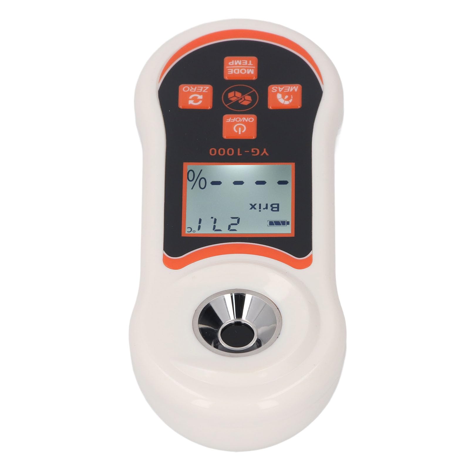 Emoshayoga Unidad Digital Portátil del Probador del Contenido de Azúcar para Preparar y Cocinar con Compensación Automática de Temperatura 0-60%
