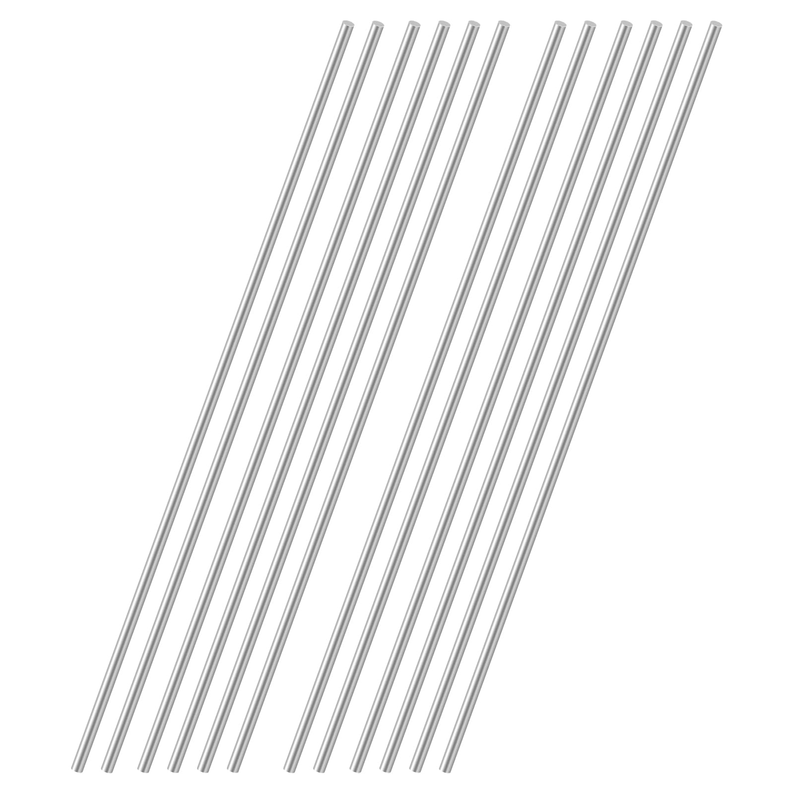 HXJDAM Lot De 6 Tiges Inox 6x300mm - Acier 304 Pour Bricolage, Modélisme Et DIY