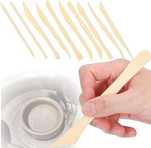 Miniatura 5 de Suministros Escultura Artesanía Reparación Artesanías 20 Unids Set Plástico Cerámica Artesanía Artística Cerámica Herramientas de Cerámica