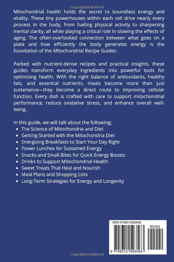 The Mitochondria Diet Cookbook: Energizing Recipes to Boost Cellular Health, Increase Energy, and Improve Longevity - Image 2