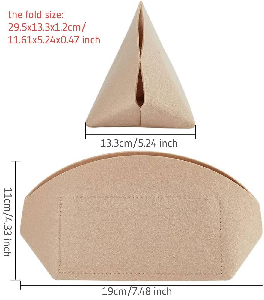 Organiseur De Sac Alma BB TTdayup En Feutre - Insert Sac Dans Sac Noir Pour Alma BB