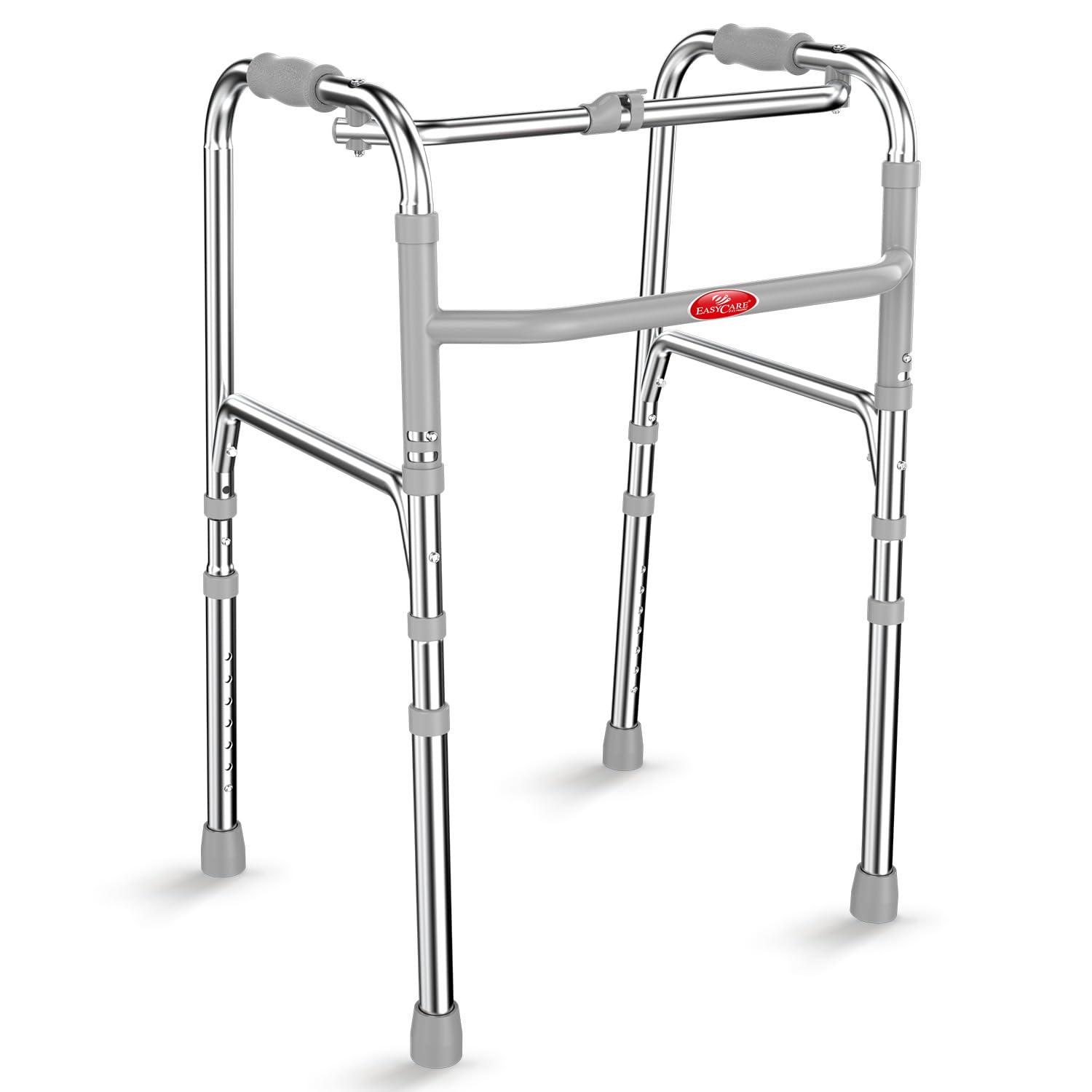 EASYCARE Aluminum Foldable Walker Walking Stick - Eight Height Adjustable (41-51 CM) - Lightweight and Portable - Enhanced Mobility and Stability (B08KY99NMG) Amazon Price History, Amazon Price Tracker