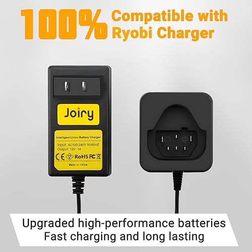 Miniatura 3 de Joiry Batería de repuesto de iones de litio de 12V 2.5Ah compatible con Ridgid R82048 R82049 130446011