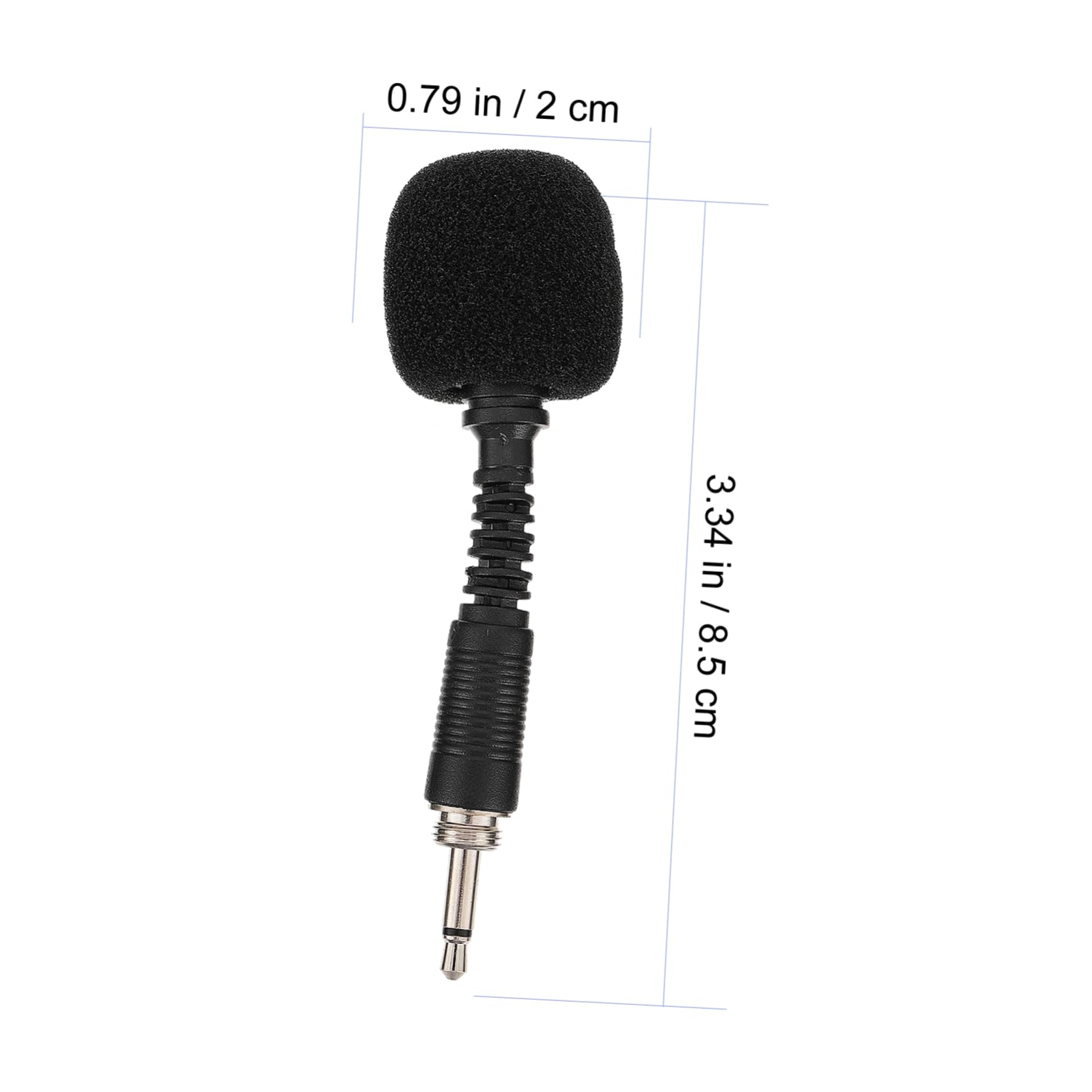 GALPADA 2Pcs Directional Microphone Portable Mic for Live Streaming and Singing for Mobile Use High Sensitivity with Omnidirectional Design for Sound Capture