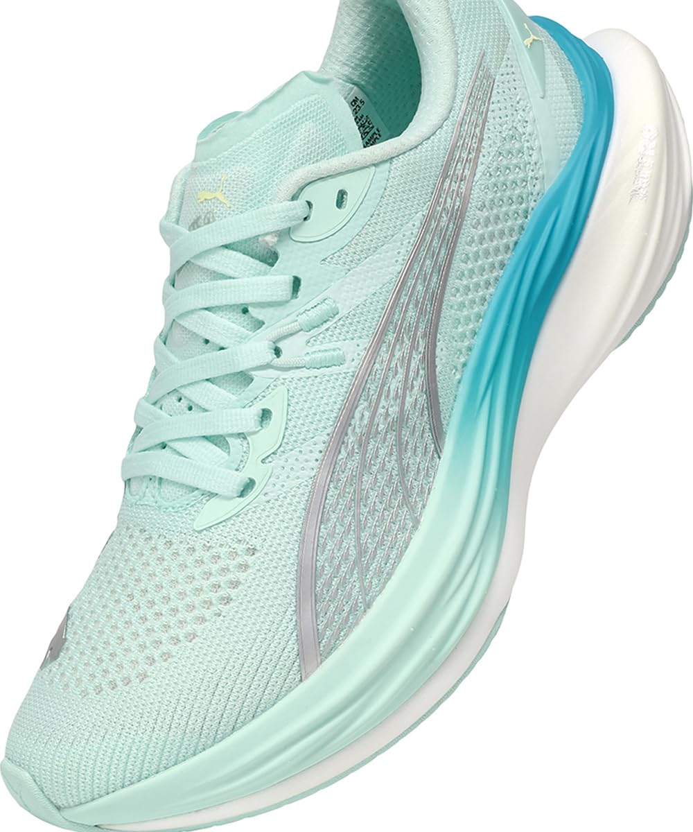 Puma Damen Deviate Nitro 3 WNS Mint Melt-Speed BlueSchuhe
