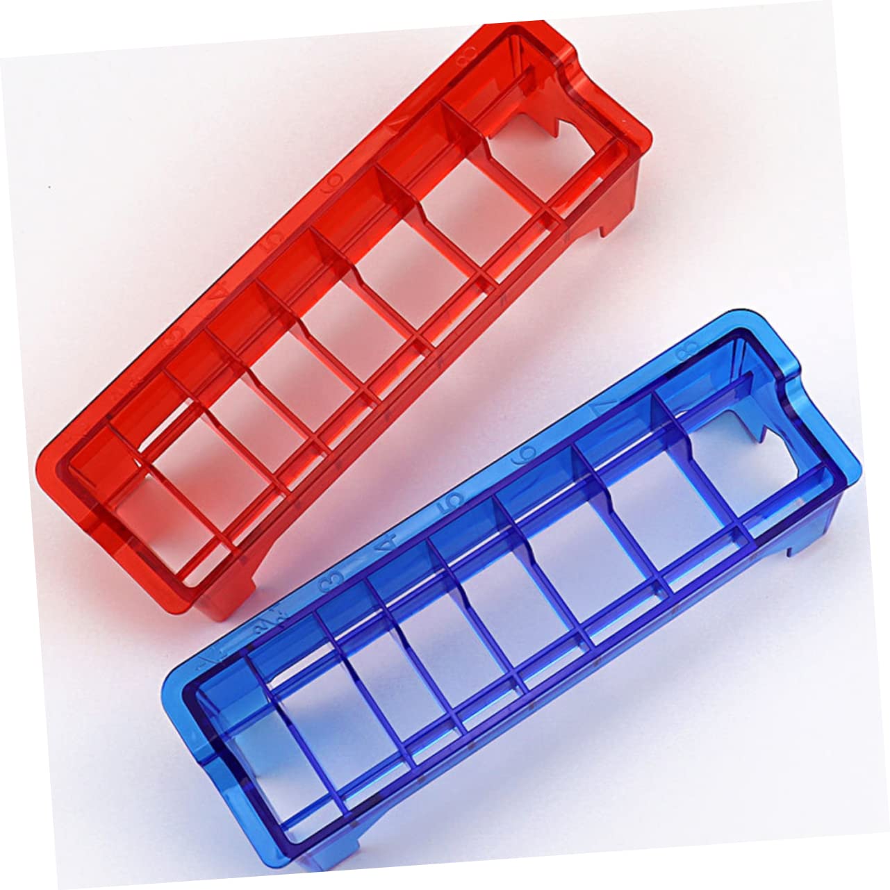 3pcs Clipper Guard Holder Hair Tool Storage Organizer Barber Supplies Slots Material