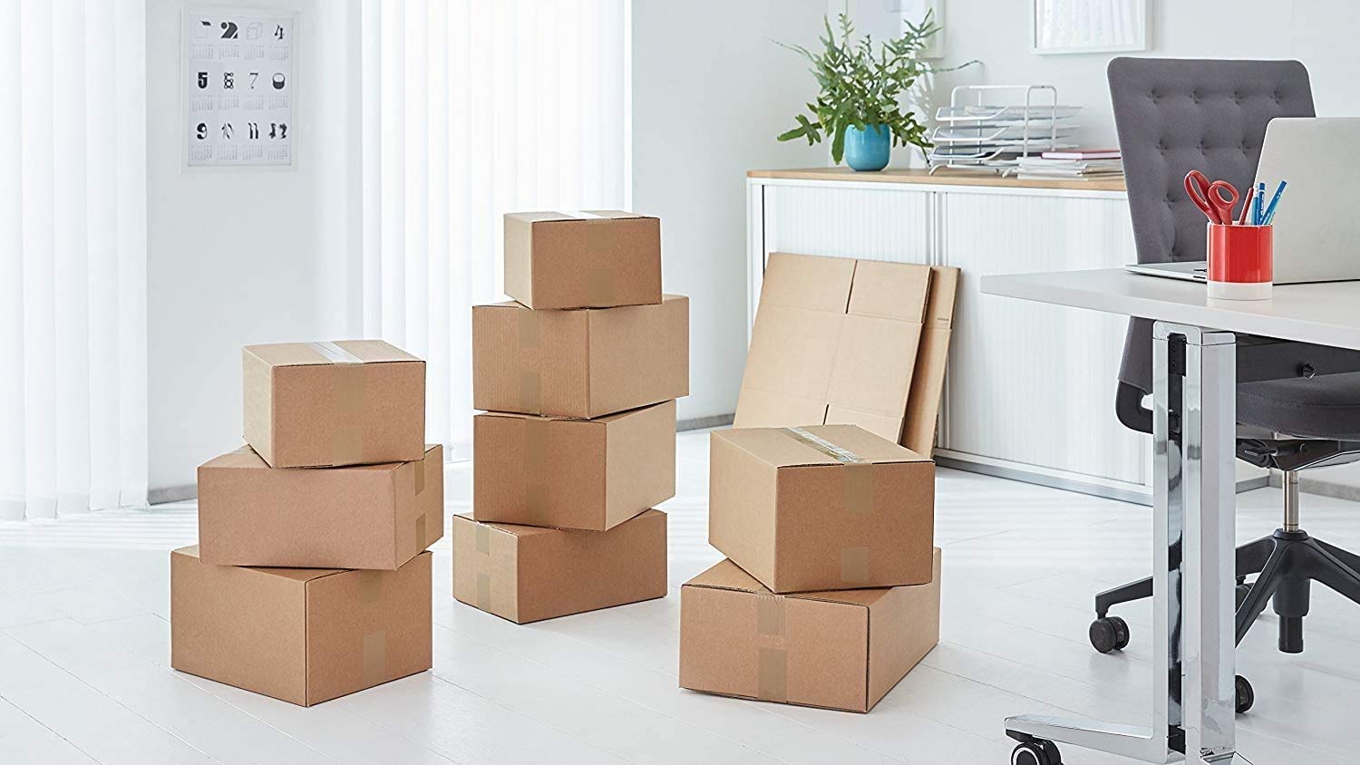 Ruban Adhésif D'Emballage Tesa PET – Lot De 6 Rouleaux – 132 M X 50 Mm, Marron – Forte Adhérence, Recyclé