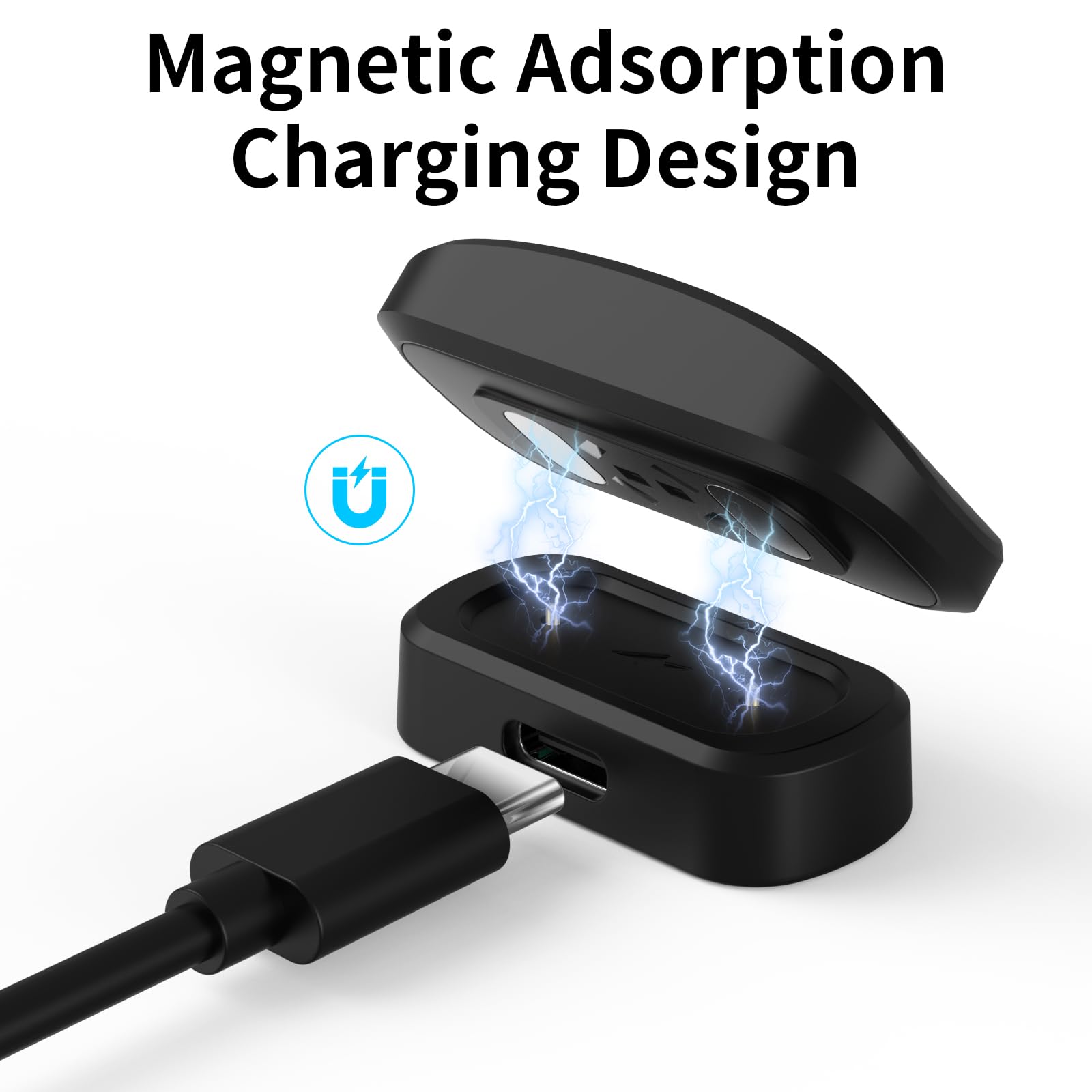 Lot de 2 stations de charge compatibles avec le chargeur Hume Band 2.0 avec