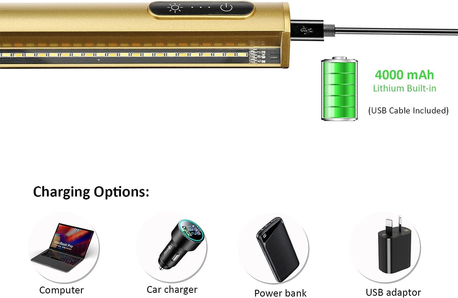 Lámpara de imágenes inalámbrica con mando a distancia, lámpara de imágenes con mando a distancia, LED recargable, iluminación de dardos, lámpara de pintura con 3 modos de iluminación para