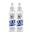Adam & Eve Sex Toy Cleaner, 4 In 1 Pure And Clean Misting Spray, Fast Acting Misting Spray For Adult Toys, Vibrators, Dildos, Fresh Scent, Water Based Formula Perfect for Gifting, 4 oz (Pack of 2)