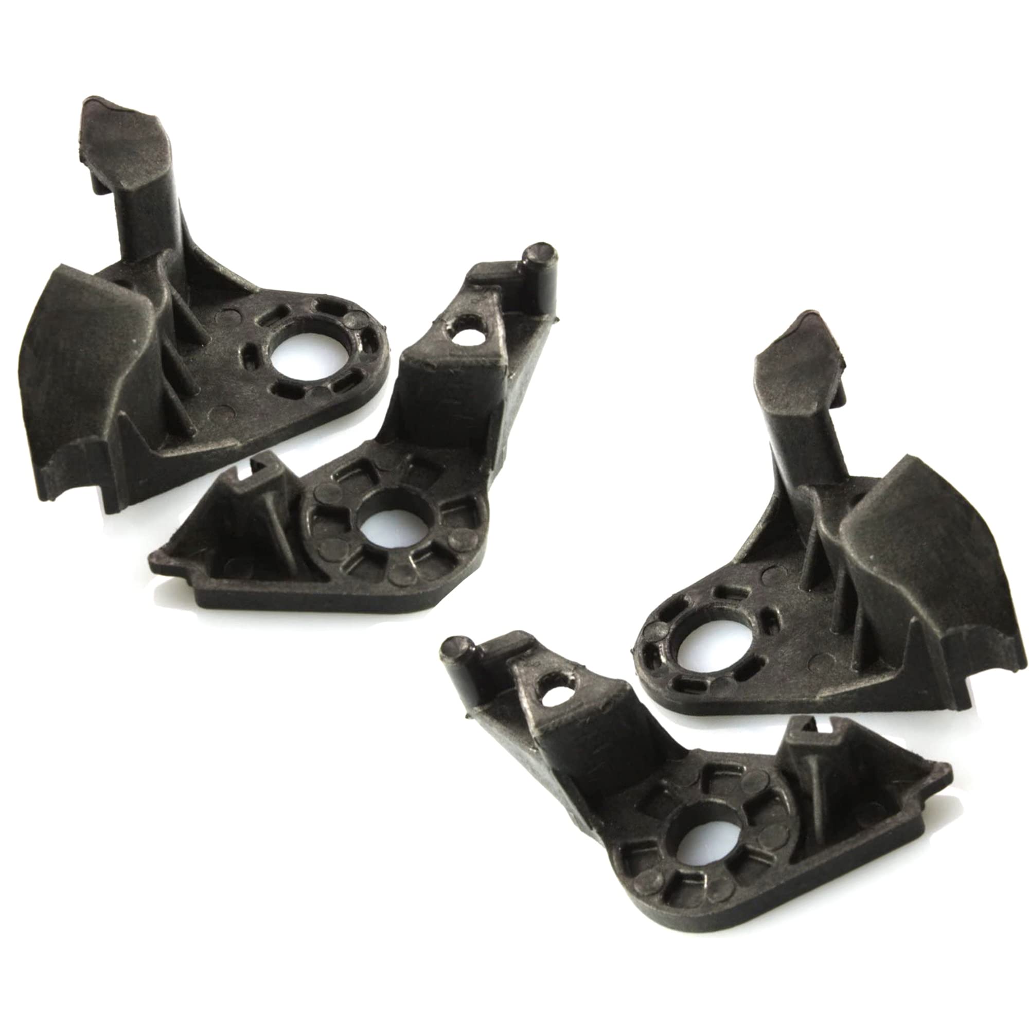 (Lot de 2) Kit de Réparation Pattes de Fixation Supports Clips Optique Phares Avant Gauche ET Avant Droit compatible avec C4 I de 2004 à 2011-621283 621284