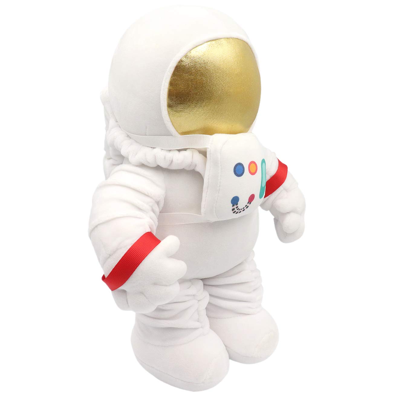 Fortuning's JDS Astronauta, peluche astronauta, cuscino morbido, giocattolo kawaii, peluche Huggable, giocattolo per la stanza, bianco, 12,9 pollici