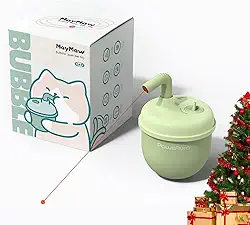 CALEMBOU Brinquedo a laser para gatos, brinquedos automáticos a laser para gatos internos e brinquedos de interação, carregamento USB, rotação irregular de 360 graus, três modos ajustáveis