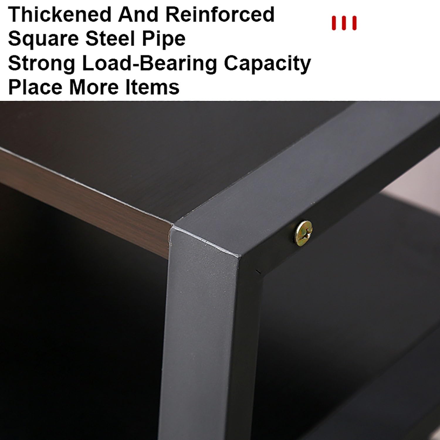 Robusto ripiano da gioco e supporto multimediale, versatile rack audio per console per videogiochi, DVD, proiettori e altoparlanti, perfetto per soggiorno, sala teatro e studio (giallo, 60 x 52 x 82)