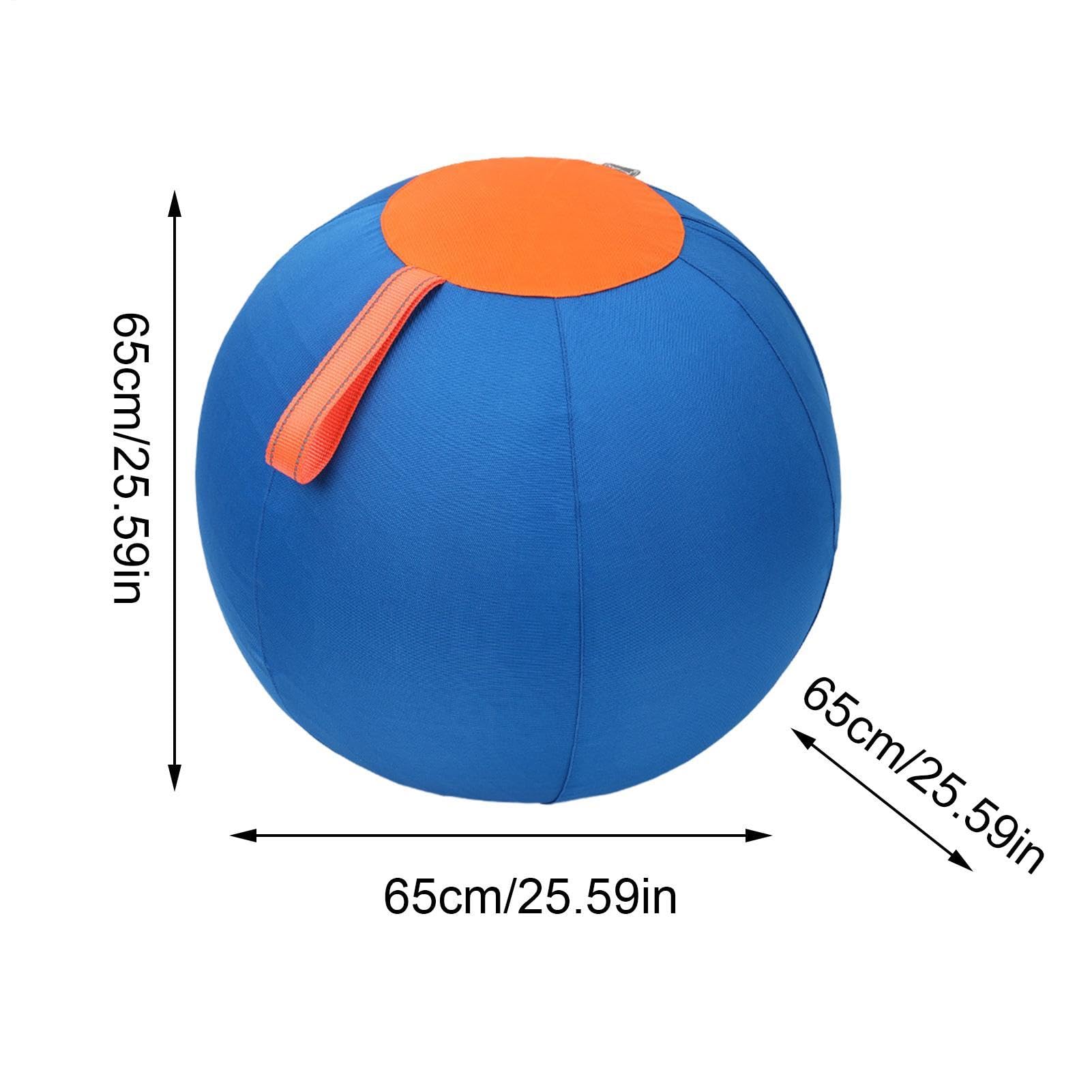 Pelota para Perros de Pastoreo Ejercicio para Cachorros con Pelota Inflable | Juguete de balón gigante para perros para Jardín, Terraza, Parque, Apartamento, Hogar, Oficina, Refugios y