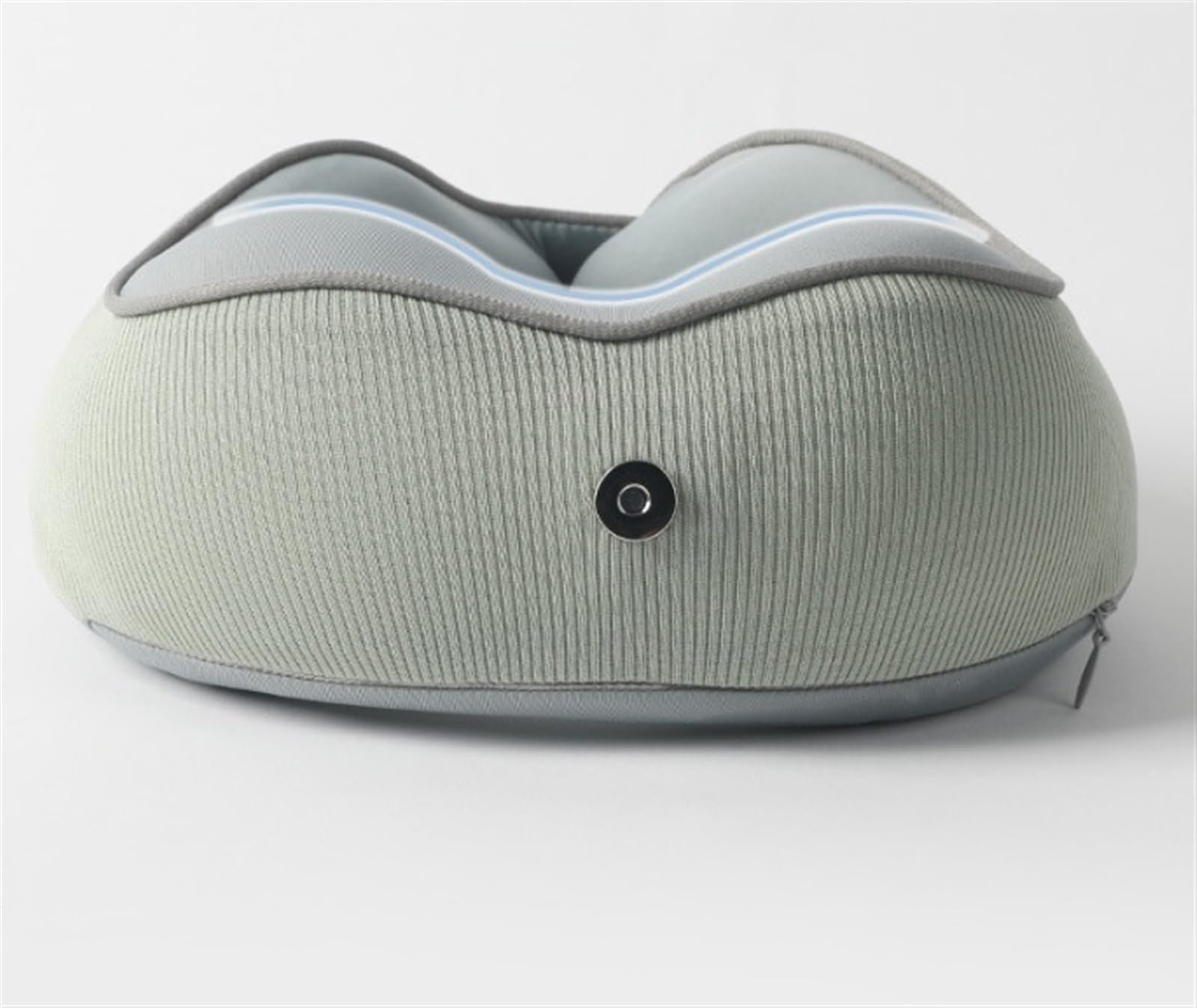 Cojín De Viaje Avión Almohada De Viaje Espuma Viscoelástica para El Cuello, Lavable, para Avión O Coche Coche Tren Oficina(Grey)