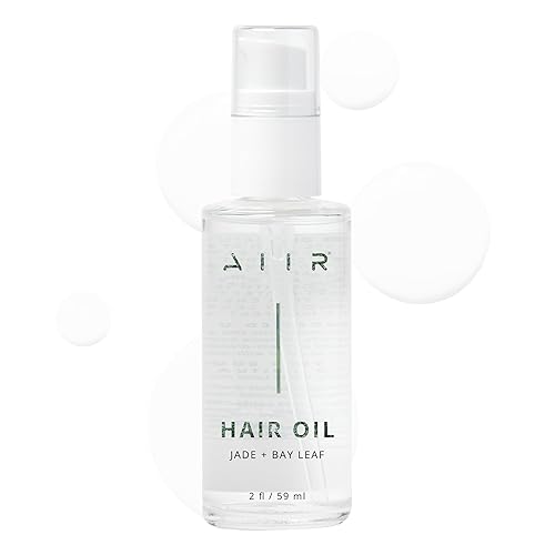 AIIR Aceite capilar de jade, tratamiento para cabello seco, dañado o rizado, con brillo brillante y bloqueo de humedad, productos para el cabello disponible en Yaxa Costa Rica