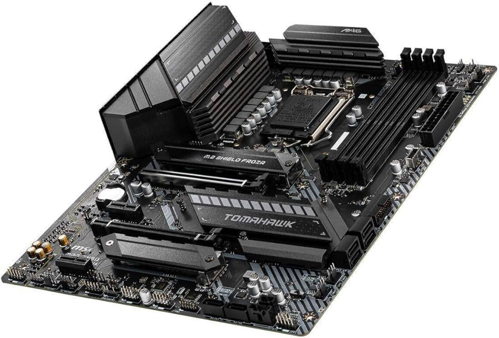 CPU MAG Z490 TOMAHAWK + Intel Core i7-10700 FOR MSI MAG Z490 TOMAHAWK Z490 Motherboard Support i7 10700F